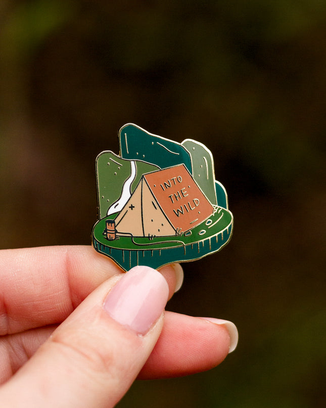 Into The Wild Enamel Pin