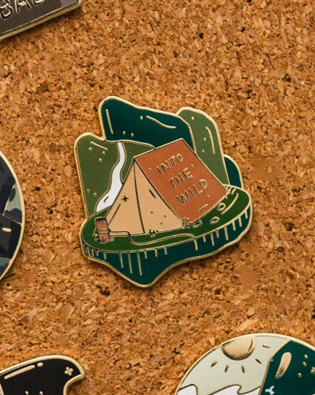 Into The Wild Enamel Pin