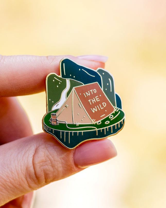 Into The Wild Enamel Pin