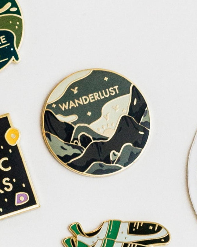 Wanderlust Enamel Pin