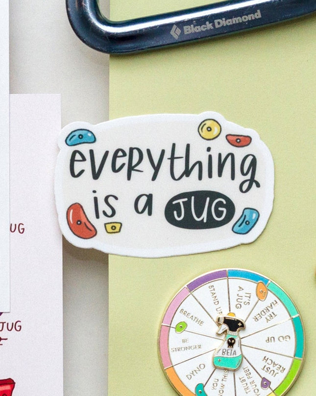 Everything is a Jug Matte Vinyl Sticker