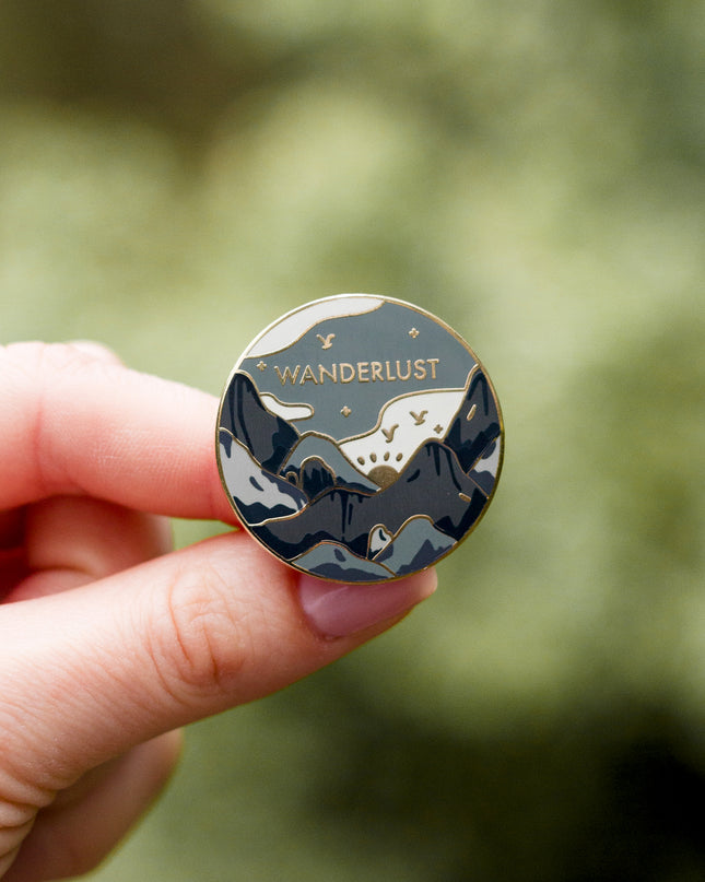 Wanderlust Enamel Pin