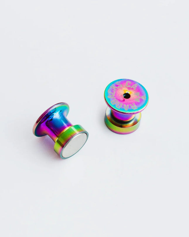 Magnetic pin backs (Rad Backs)