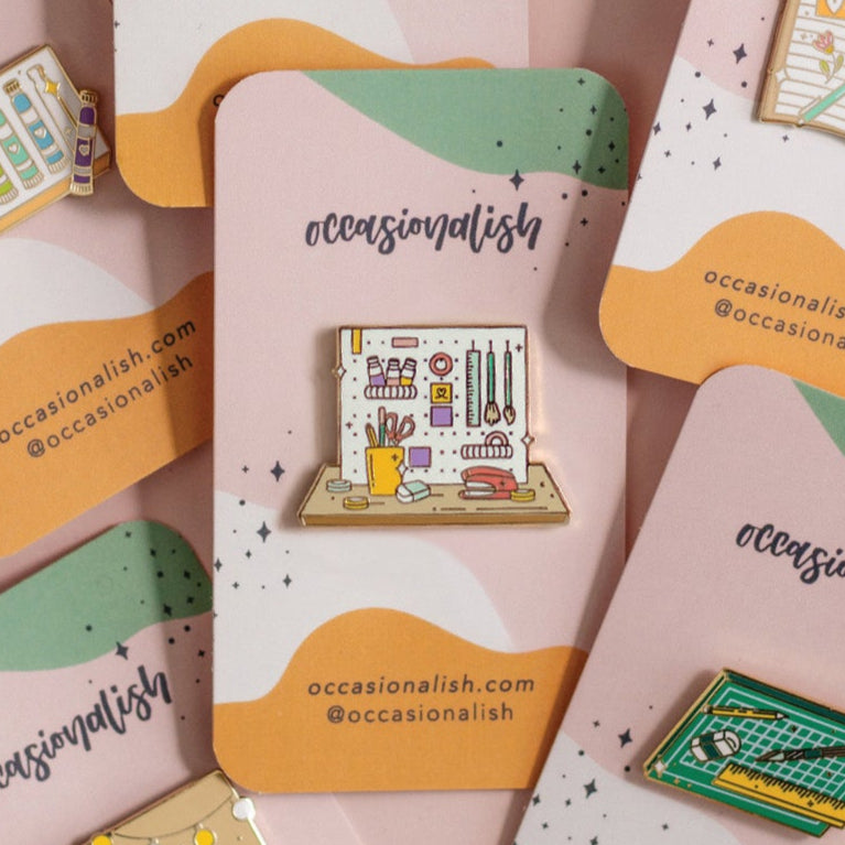 Creative Corner Enamel Pin