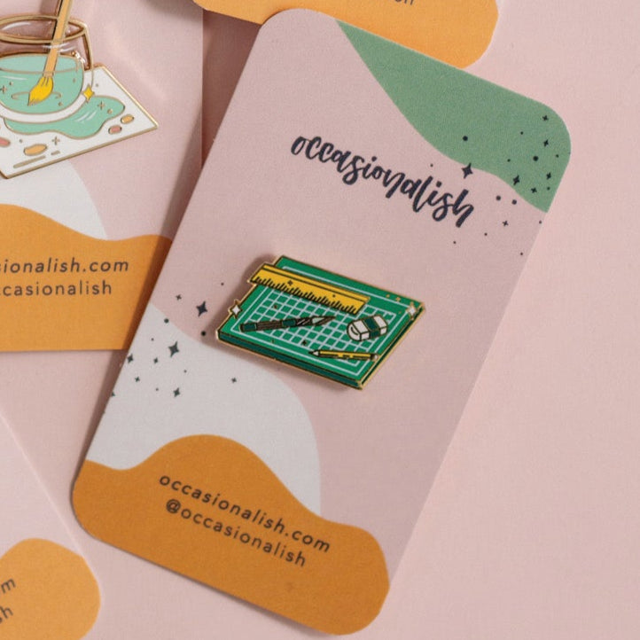 Cut & Create Enamel Pin