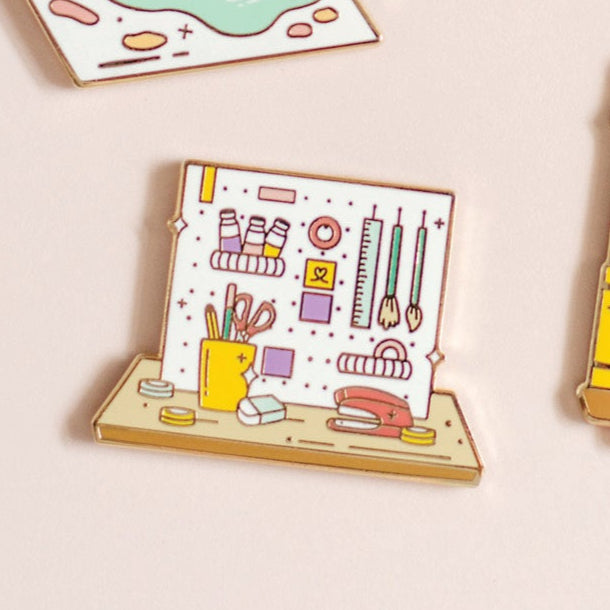 Creative Corner Enamel Pin
