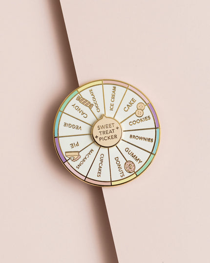 Sweet Treat Picker Spinning Enamel Pin