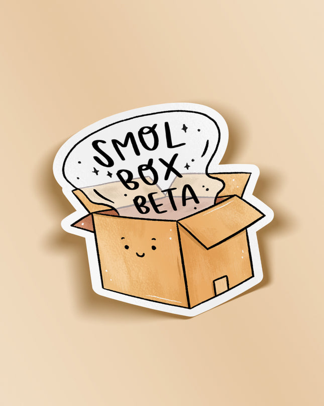 Smol Beta Matte Vinyl Sticker