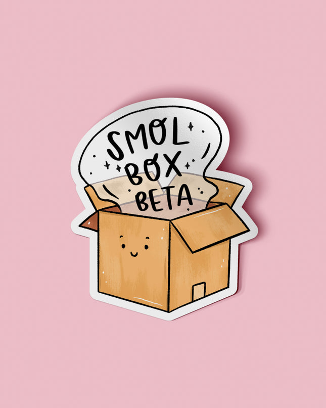 Smol Beta Matte Vinyl Sticker