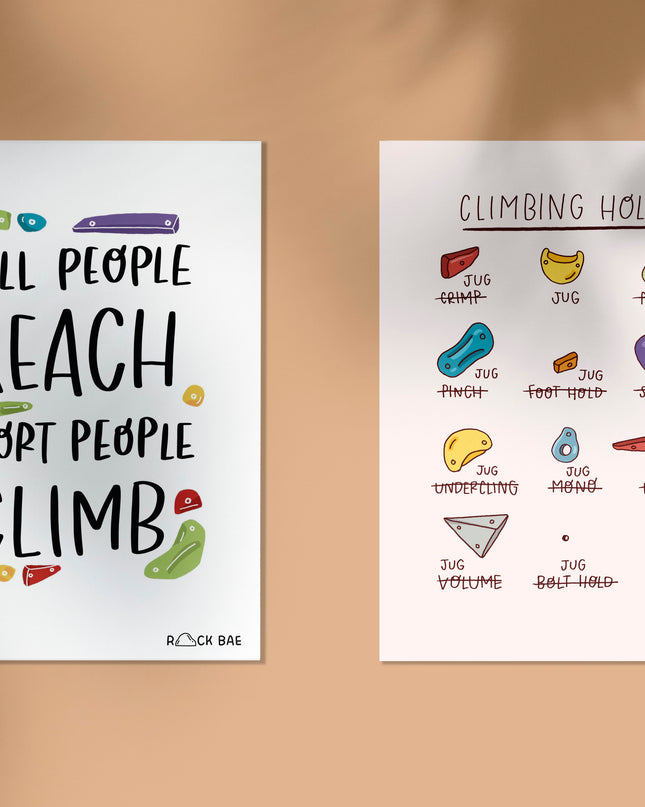 Tall People Reach, Short People Climb