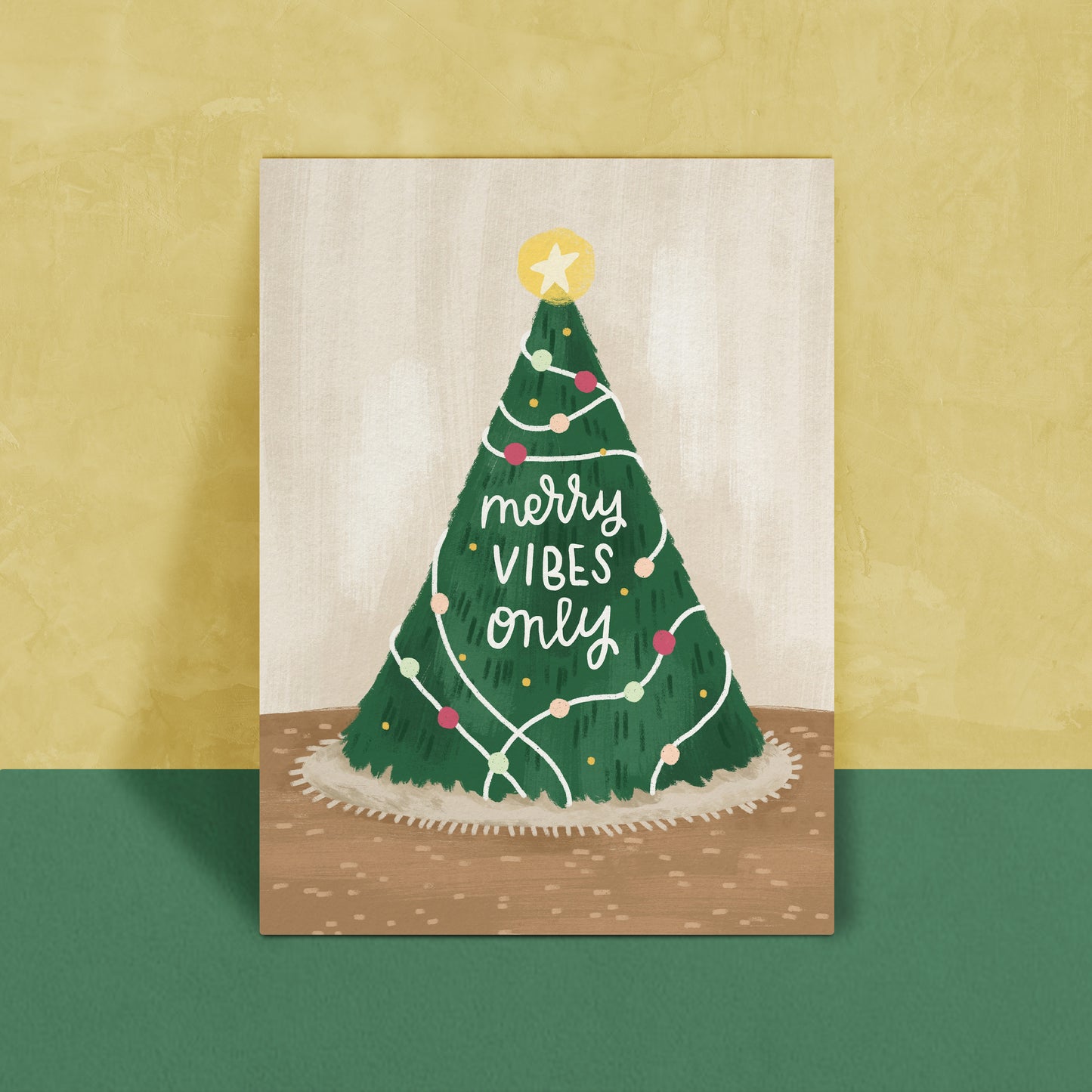 Merry Vibes Only Card