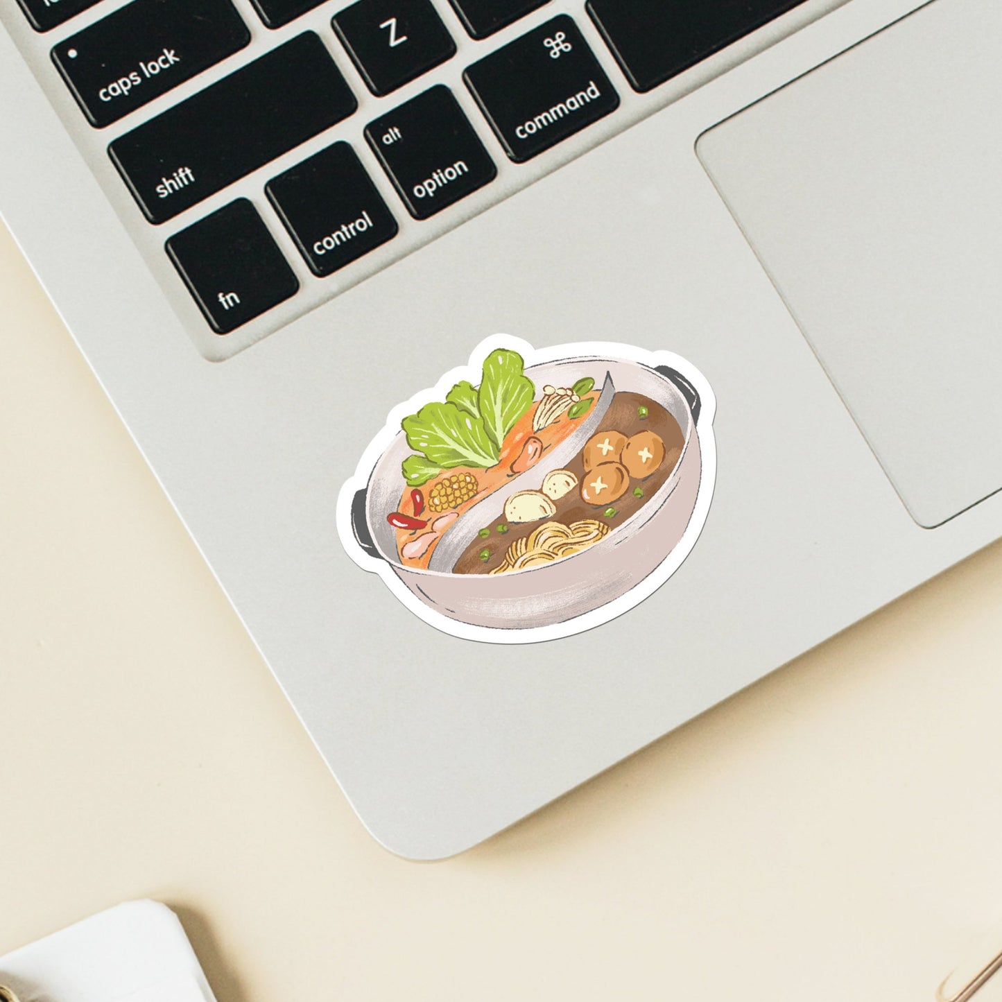 Hot Pot Matte Vinyl Sticker