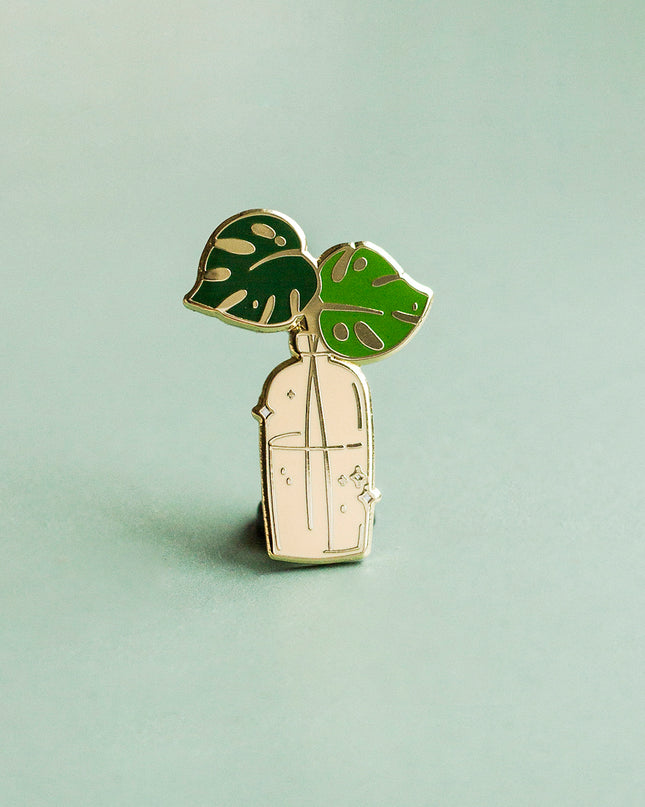 Monstera Deliciosa Enamel Pin | B Grade