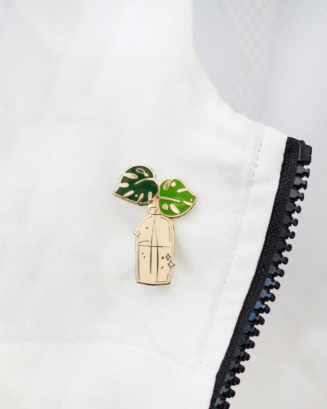 Monstera Deliciosa Enamel Pin | B Grade