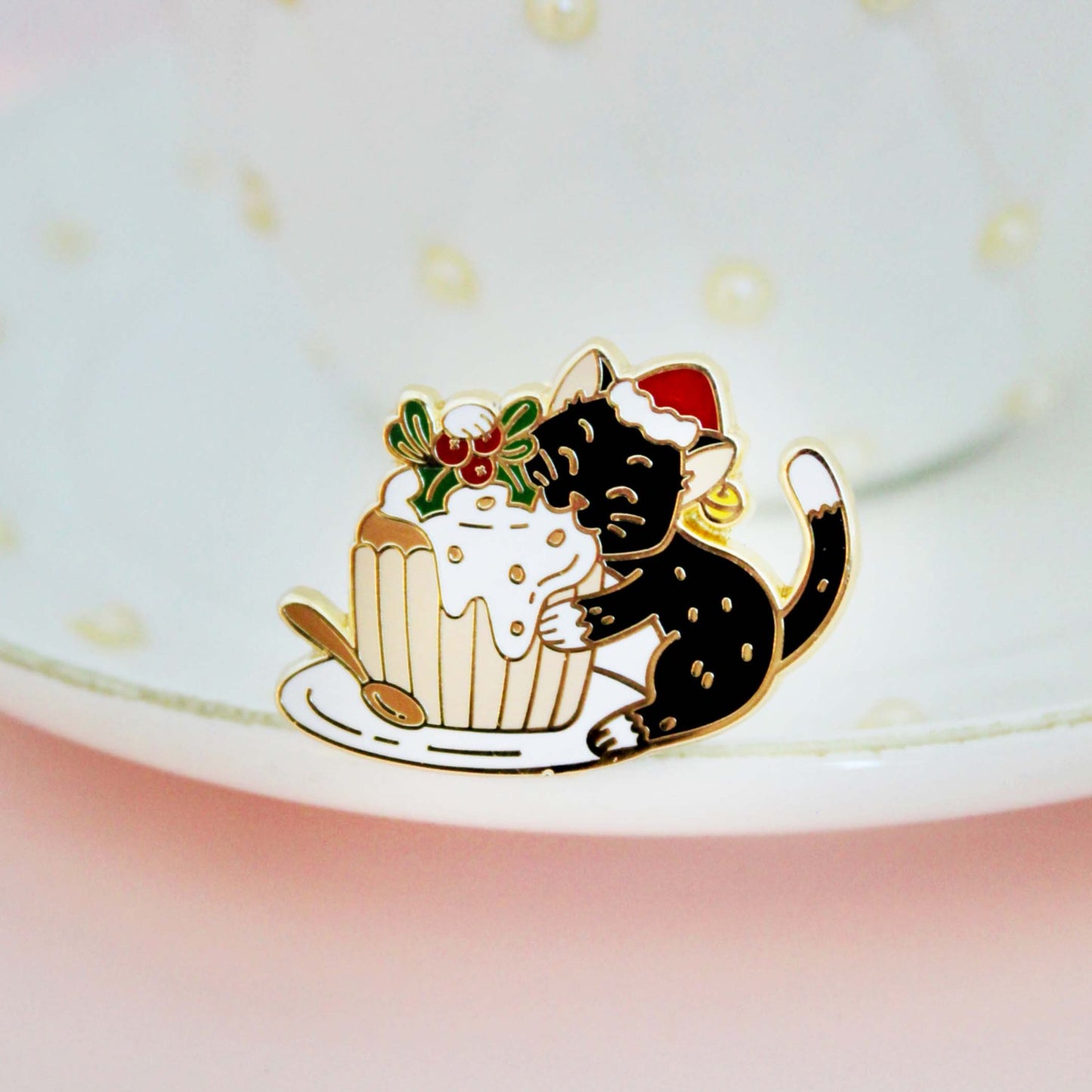 Cupcake Thief Enamel Pin