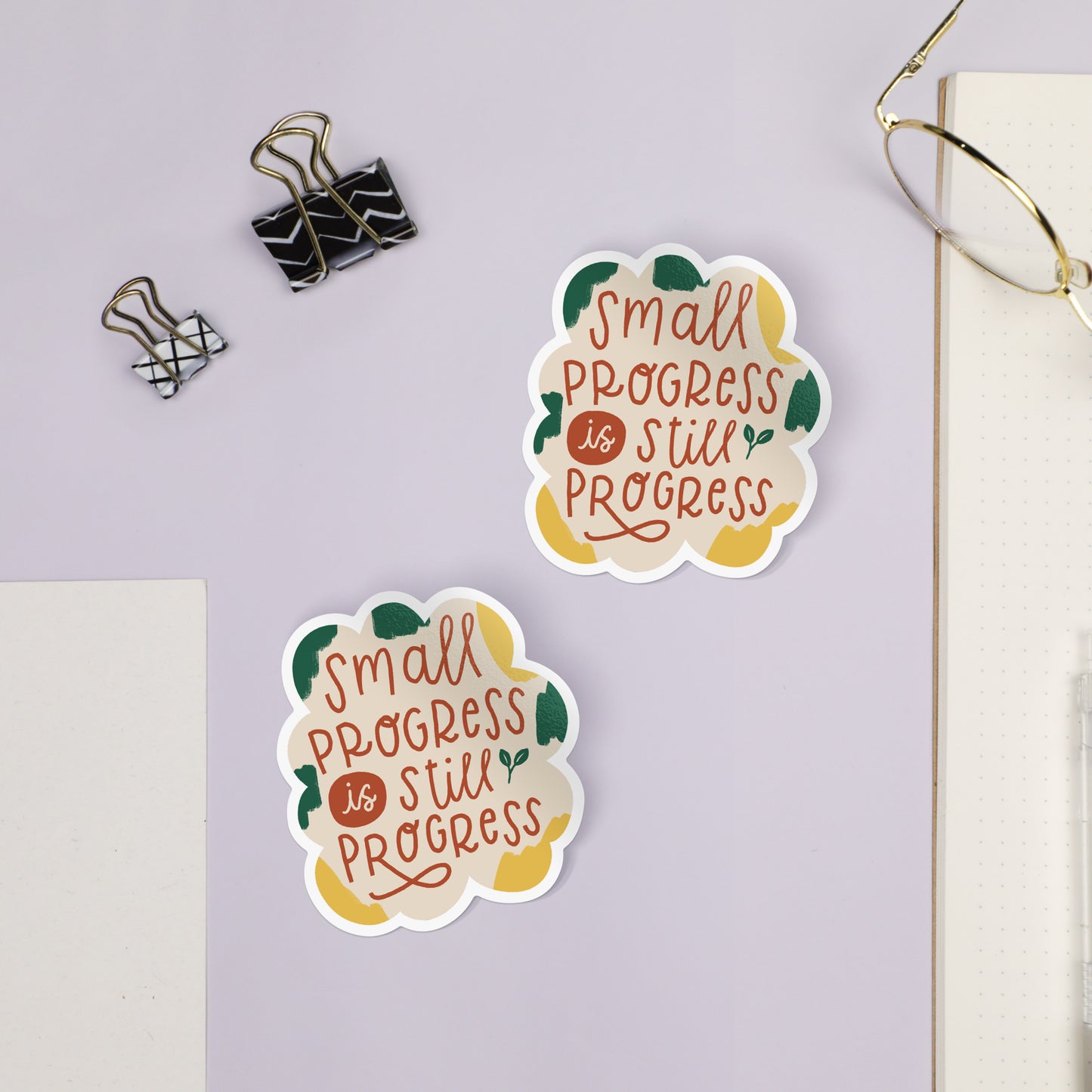 Small Progress is Still Progress Matte Vinyl Sticker