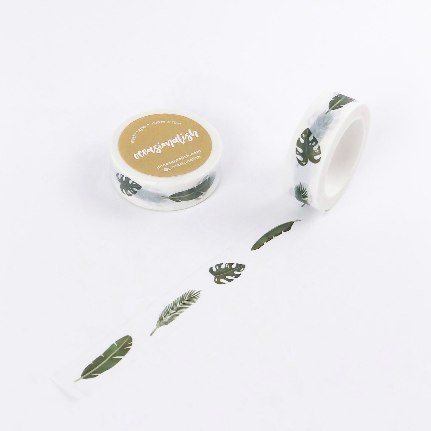 Tropical Leaves Washi Tape