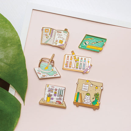 Occasionalish Winter Enamel Pins