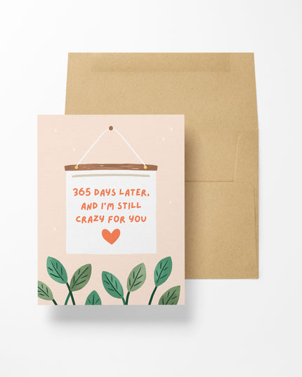 365 Days Later Card