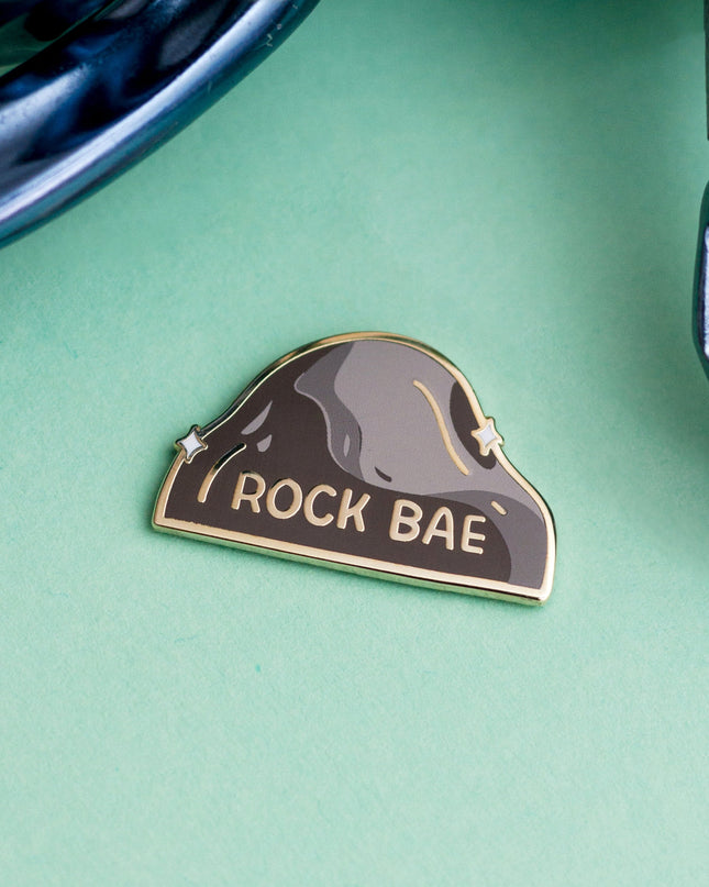 Rock Bae Enamel Pin