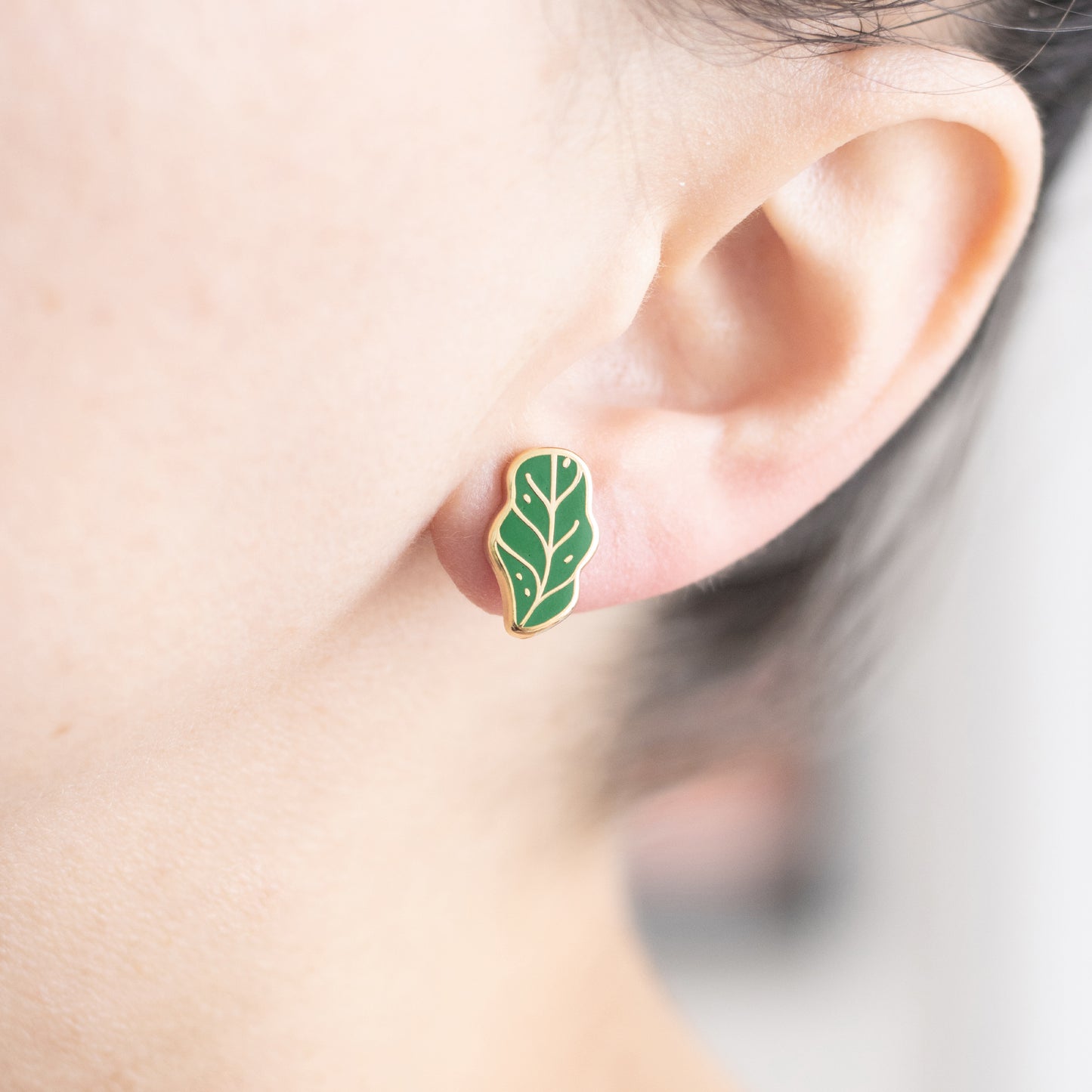 Fiddle-Leaf Fig Earrings