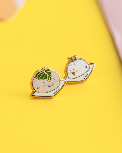Bao Down Mini Enamel Pin