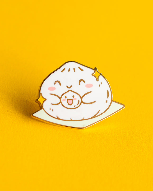 Big and Little Baos Enamel Pin