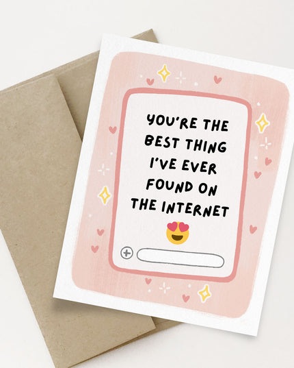 Best Thing On The Internet Card