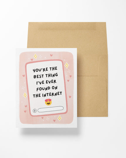 Best Thing On The Internet Card