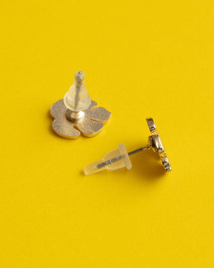 Monstera Albo Earrings
