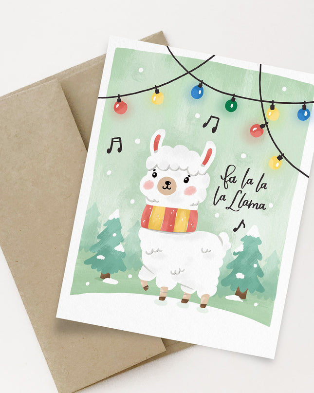 Falala-llama Card