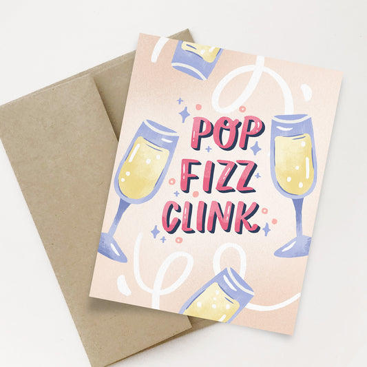 Pop Fizz Clink Card