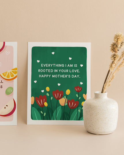Rooted in your love card
