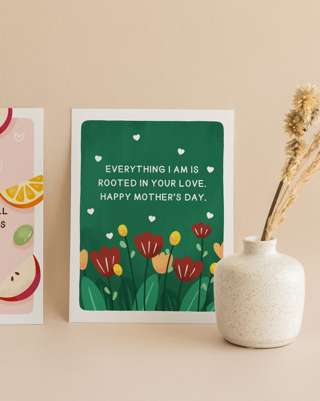 Rooted in your love card