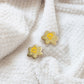 Yellow Daffodil Earrings