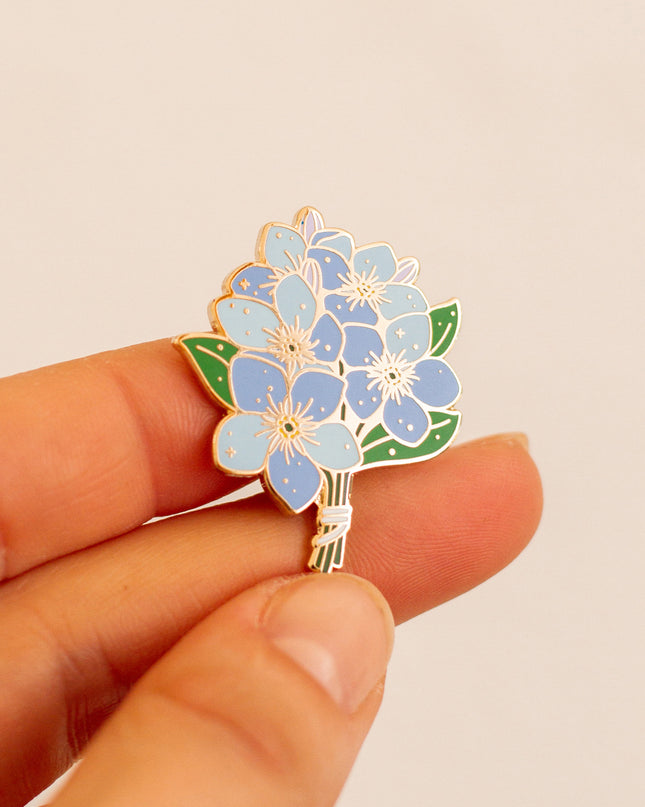 Forget-Me-Not Enamel Pin