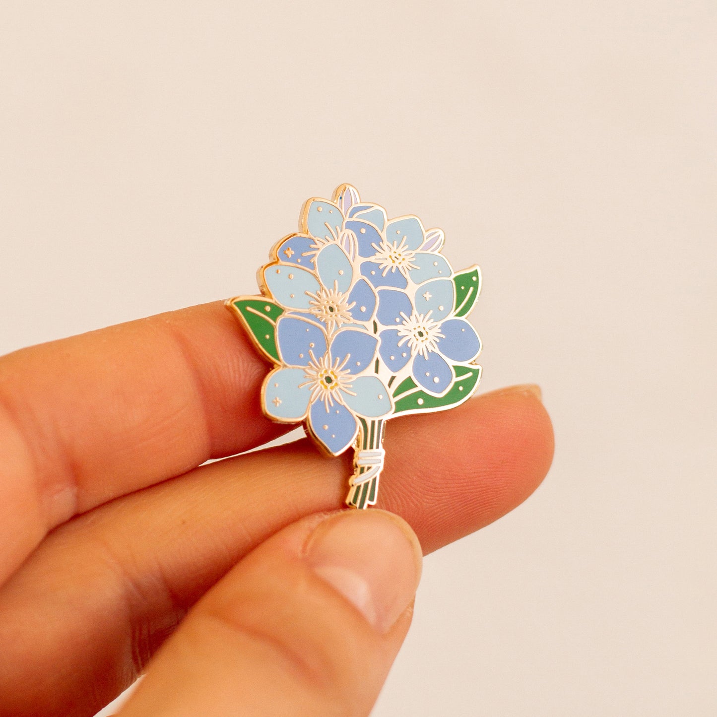 Forget-Me-Not Enamel Pin