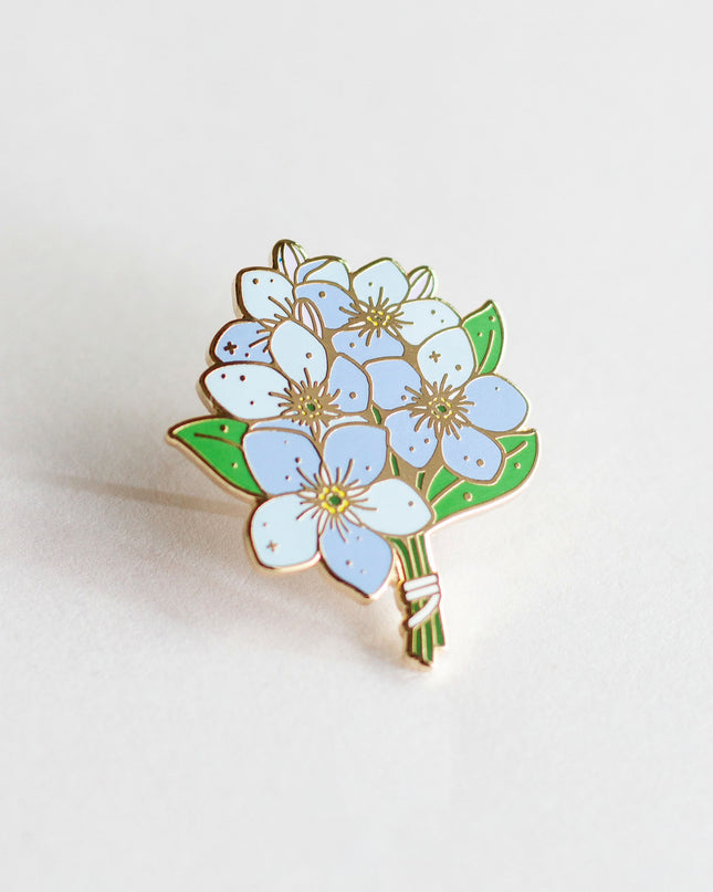 Forget-Me-Not Enamel Pin