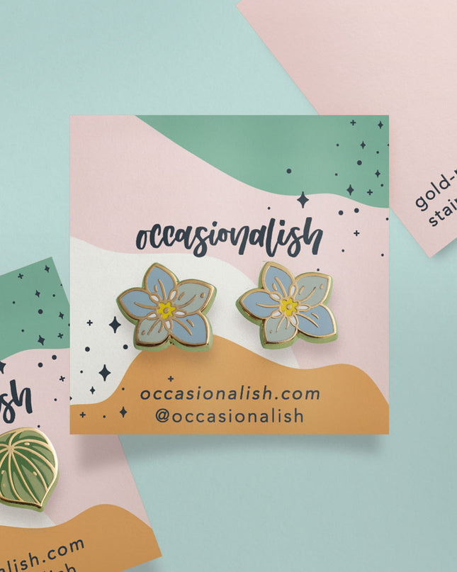 Forget Me Not Earrings