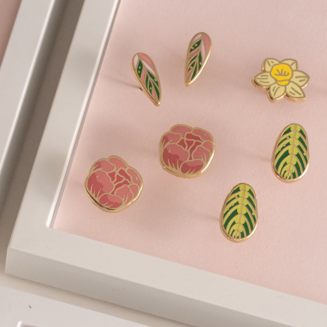 Peony Earrings