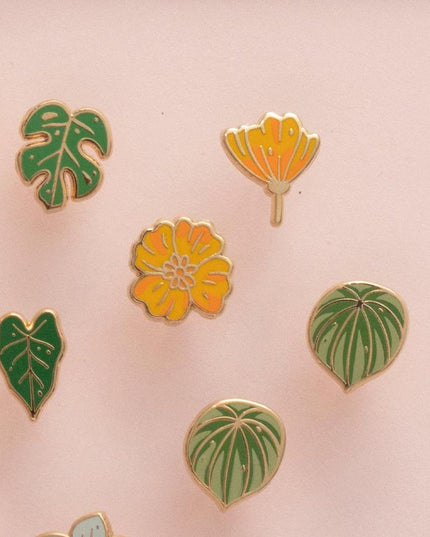 Golden Poppy Earrings
