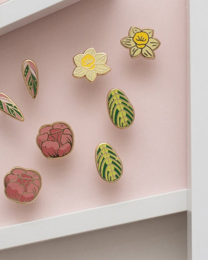 Lemon Lime Maranta Earrings