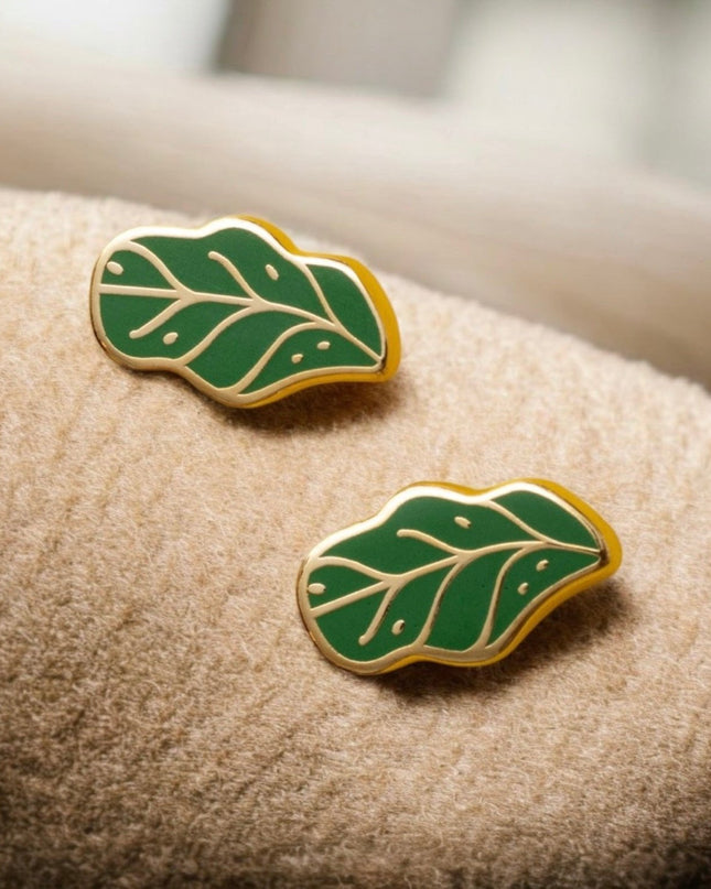 Fiddle-Leaf Fig Earrings