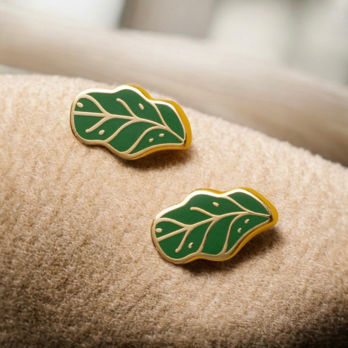 Fiddle-Leaf Fig Earrings