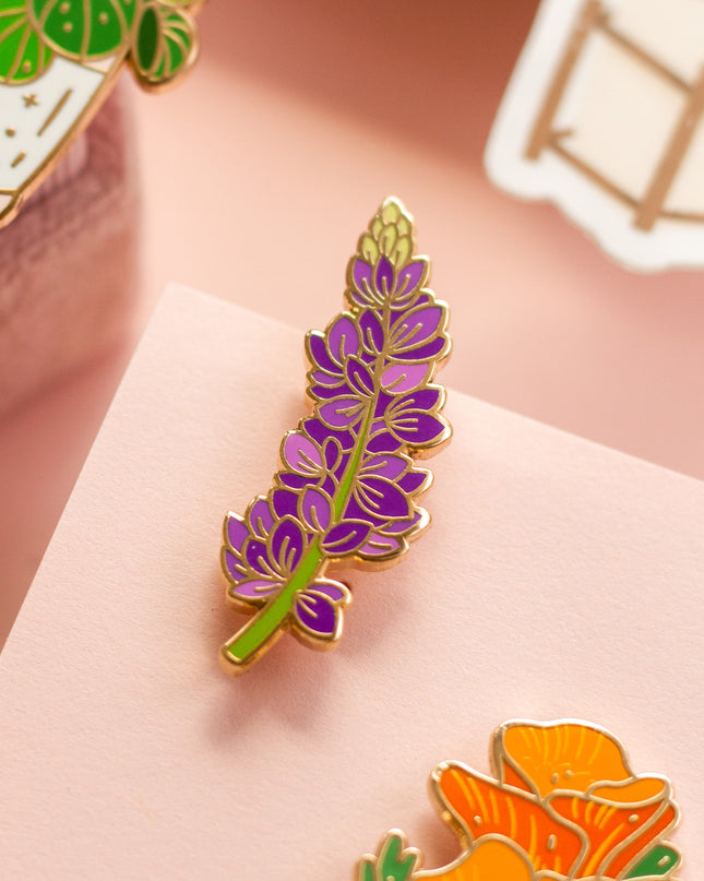 Lupin Enamel Pin