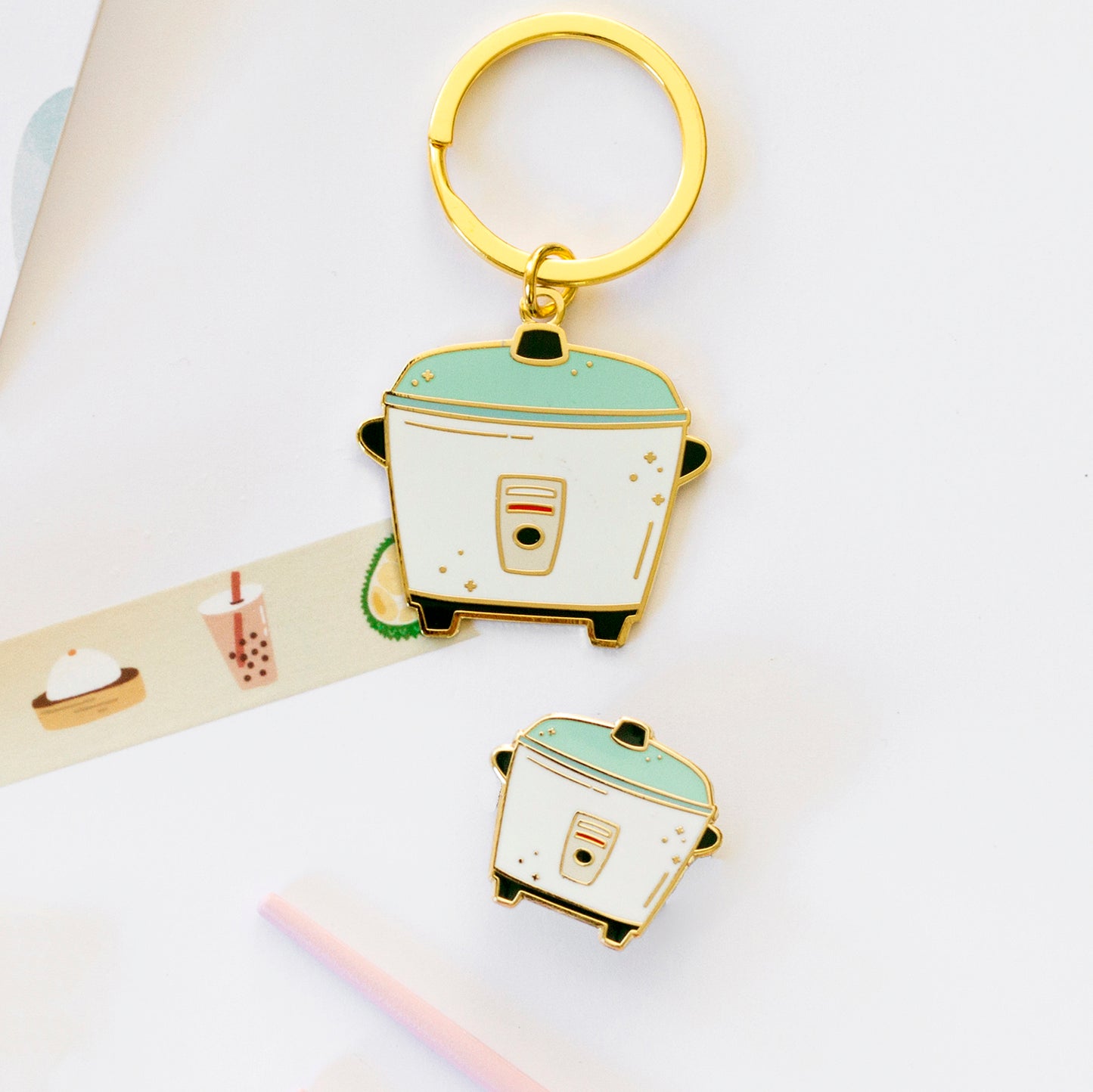 Rice Cooker Keychain