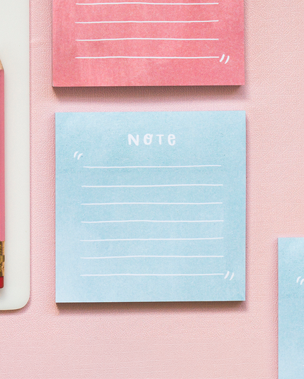 Simplicity: Blue Sticky note