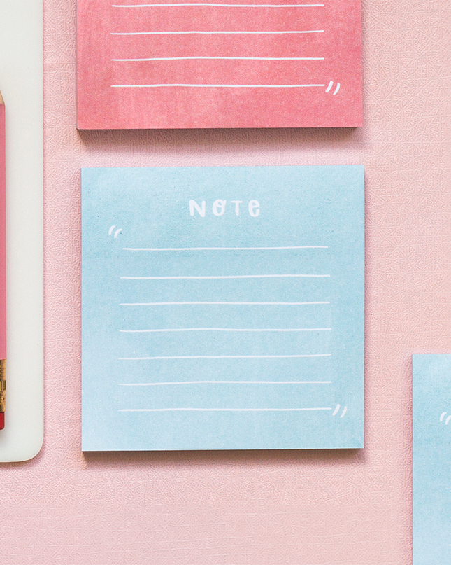 Simplicity: Blue Sticky note