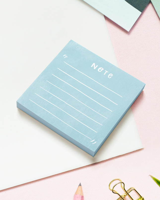 Simplicity: Blue Sticky note