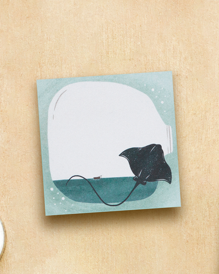 Sea Creature: Stingray Sticky note